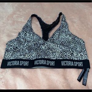 Victoria Secret Cheetah Print Sports Bra (L)
